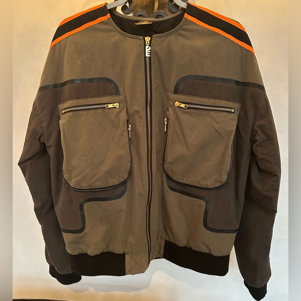 P.E. NATION Bomber Jacket in Olive. ⭐️Like New!💫